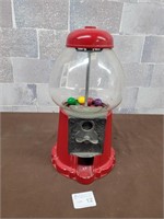 Vintage gum ball machine with large gum balls