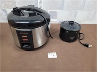 Rice cooker and crock pot