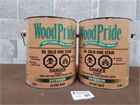 2 Wood Pride professional wood finish 3.4L