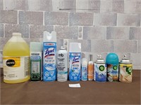 Cleaners and air freshners
