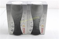 2 McDonalds Coca- Cola Glasses