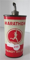 Marathon Handy Oil Can. Measures 6" Tall.