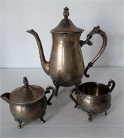 Silver Plated Coffee Set.