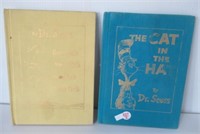 (2) Doctor Suess Books. Including Cat in the Hat.