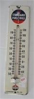 Metal Standard Oil Thermometer. Measures 11.5" T