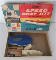 Vintage 1960's Ungar Speed Boat Model Kit in