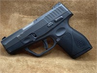 Taurus 709 Slim 9mm Pistol Conceal Size with 2