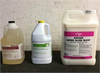 Assorted Floor and Cleaning Supplies