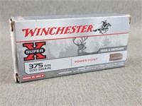 Box of Winchester .375 Big Bore Ammunition 20rds