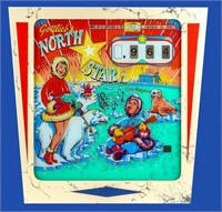 1964 Gottlieb North Star Pinball Framed Art