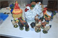 ASSORTMENT OF CHICKENS