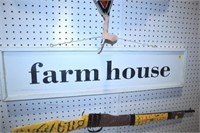 35" LONG FARMHOUSE WOOD SIGN