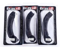 3 Ruger 10/22 BX-25 x2 Magazines