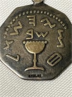 Masonic Sterling Antique Fraternal Medal.