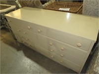 PAINTED 6 DRAWER MCM STYLE DRESSER