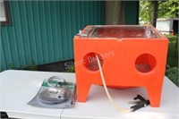 Counter Top Plastic Sand Blasting Booth