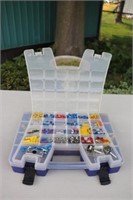 Double Sided Storage Case with Contents