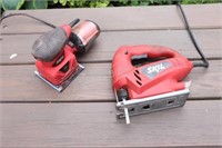 Skill Corded Palm Sander and Jig Saw