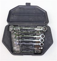 Set of 7 GearWrench SAE Ratchet Wrenches in Case