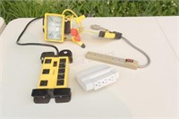 Clampable Work Light and Power Bars
