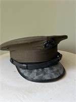 Vintage USMC Marine Corps Service Green hat