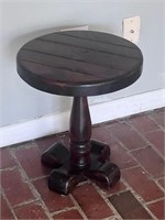Small drink table wooden vintage plant stand