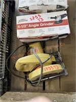 Corded Tools, Scroll Saw, 2 4-1/2" Angle Grinders