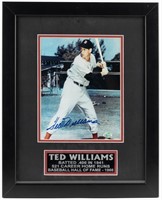 Red Sox Great Ted Williams Signed Photo