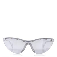 Gucci Metal Rimless Silver Studded Sunglasses