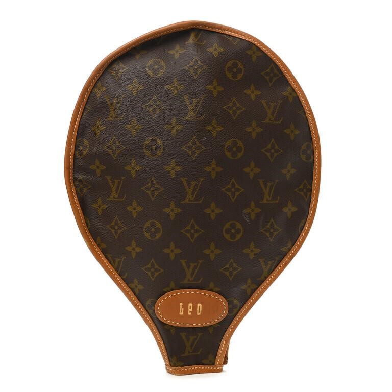 Louis Vuitton Monogram Leather Tennis Racket Cover