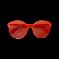 Gucci Neon Orange Red 50mm Sunglasses