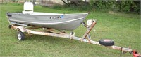 12' Sears Gamefisher Aluminum Boat