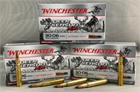 (3x) 20 Rnds Winchester Deer Season XP 30-06 Sprin