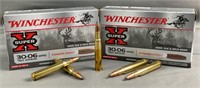 (2x) 20 Rnds Winchester Super X 30-06 Springfield