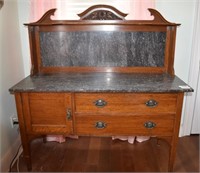 Dry Sink Marble top English