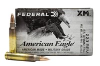 (20rds) Federal American Eagle 223rem Ammo