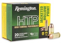 (20RDS) Remington HTP .45 Auto JHP Ammo
