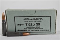 (20rds) Lellier & Bellot 7, 62 X 39  Primers Ammo
