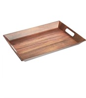 Large 19-Inch Handled Serving Tray