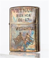 Vietnam Zippo Marine Bien Hoa 1966-67