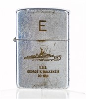 Vintage Lighter US Navy U.S.S George K Mackenzie