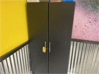 STORAGE CABINET WITH 2 DOORS & CONTENTS