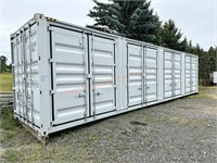 40' High Cube 4 Side Door Container- 1 Trip
