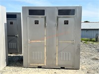 2 Stall Portable Toilet