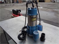 Unused 1.6HP Submersible Pump W/ Float