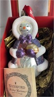 Waterford 10th Anniv Holiday Heirloom Snowman