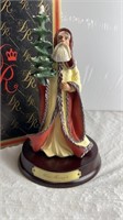 Kris, Kringle Figurine with Base 8 inches tall