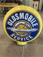 13 ½" Oldsmobile Service Globe