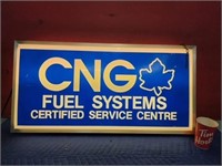 CNG Fuel Systems Lighted Sign – Double Sided