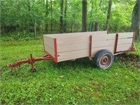 Open trailer 4ft×10ft bed  Removable